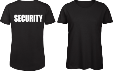 Security t-shirt schwarz